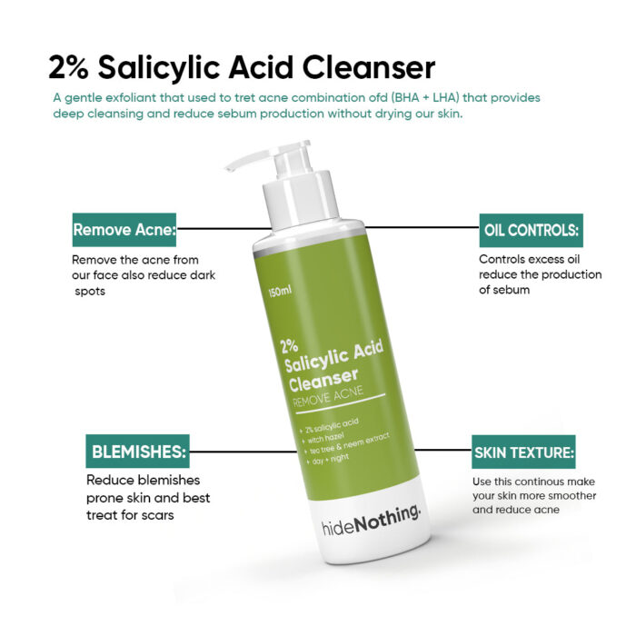 2% Salicylic Acid Cleanser - 125ml