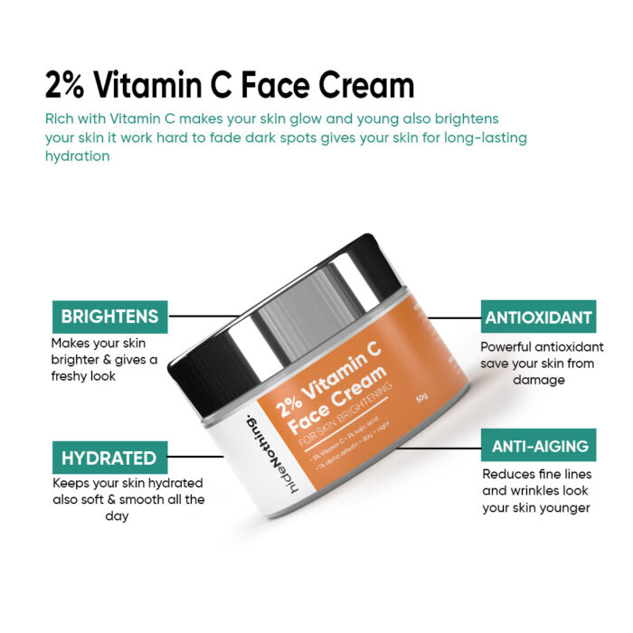 2% Vitamin C Face Cream - 30g