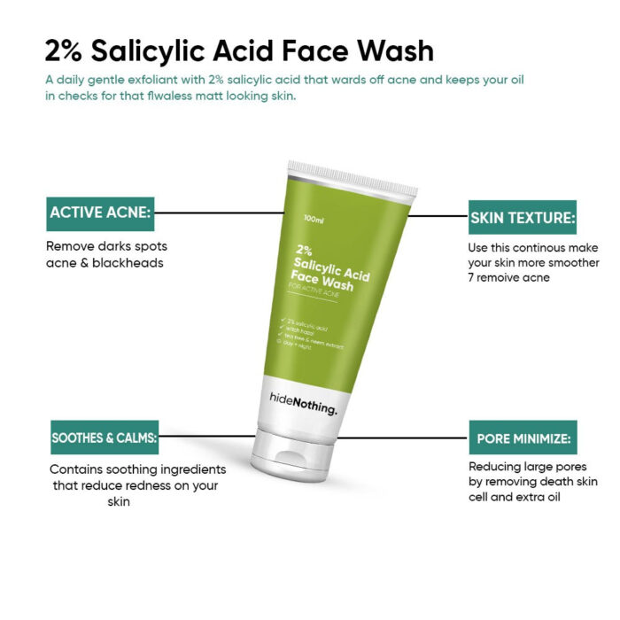 2% Salicylic Acid Face Wash - 100ml