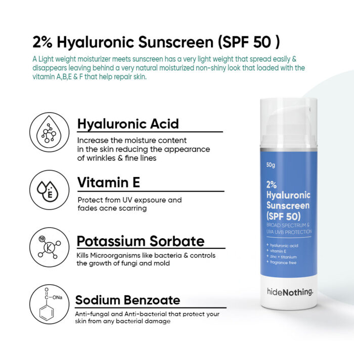 1% Hyaluronic Acid Moisturizer -70ml