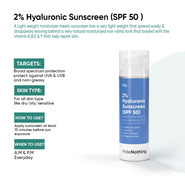 1% Hyaluronic Acid Moisturizer -70ml